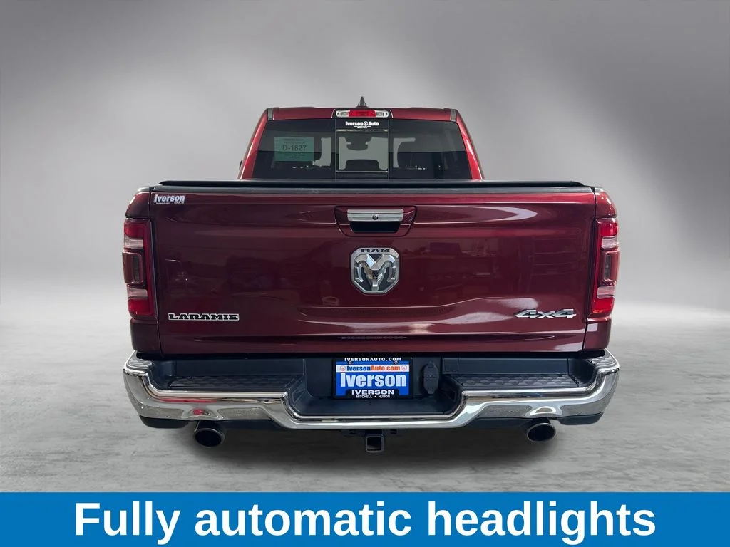 Used 2020 Delmonico Red Pearl Ram Laramie image 10