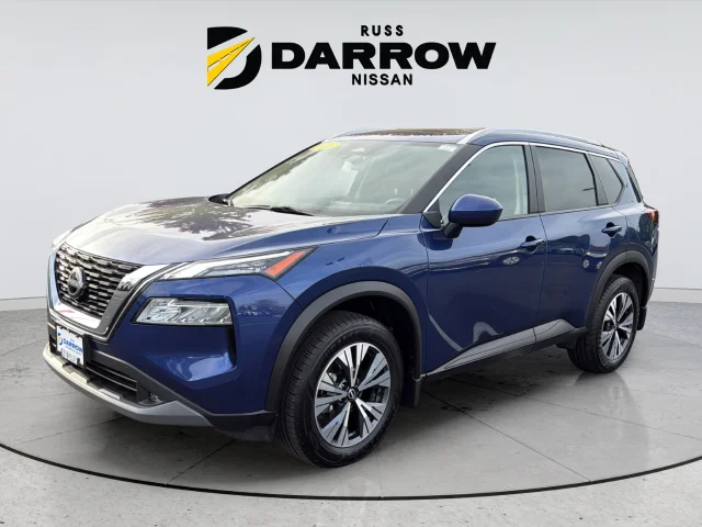 Used 2023 Blue Nissan SV image 1