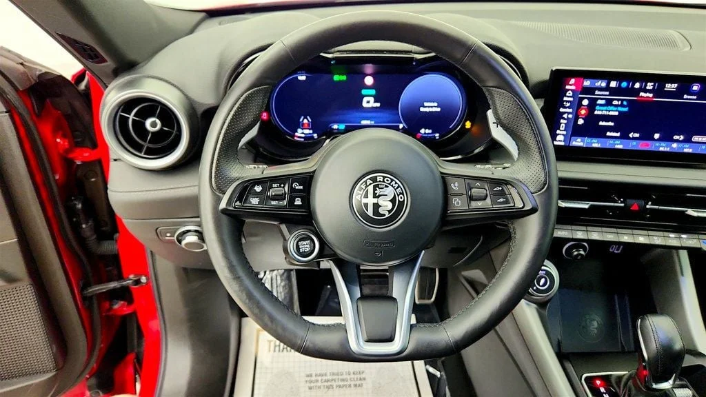 Used 2024 Alfa Rosso Alfa Romeo Veloce eAWD w/ Active Assist & Premium Interior Pkg image 14