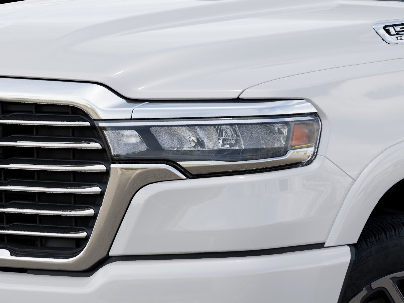 New 2027 Bright White Clear-Coat Exterior Paint RAM Laramie image 6