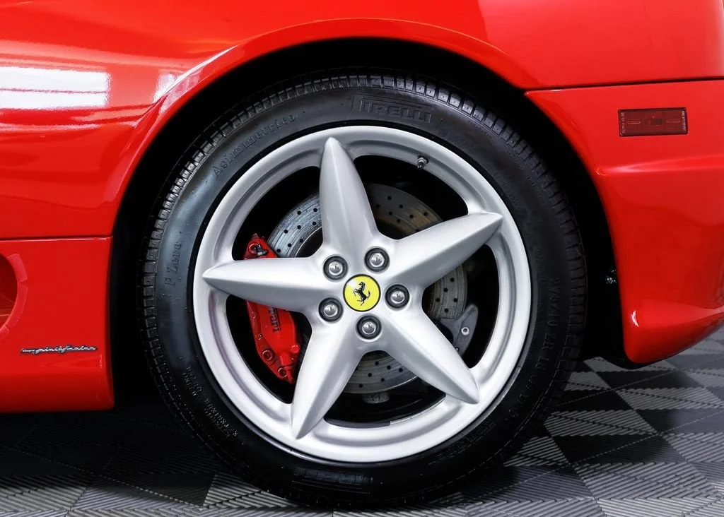 Used 2003 Rosso Corsa Ferrari Spider OEM Manual image 10