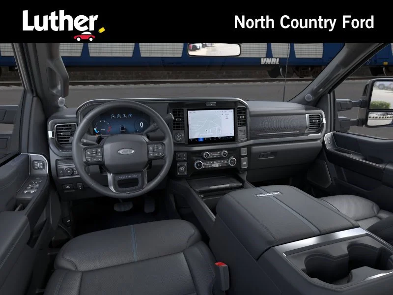 New 2026 Glacier Gray Metallic Tri-Coat Ford F-350® Platinum® image 9