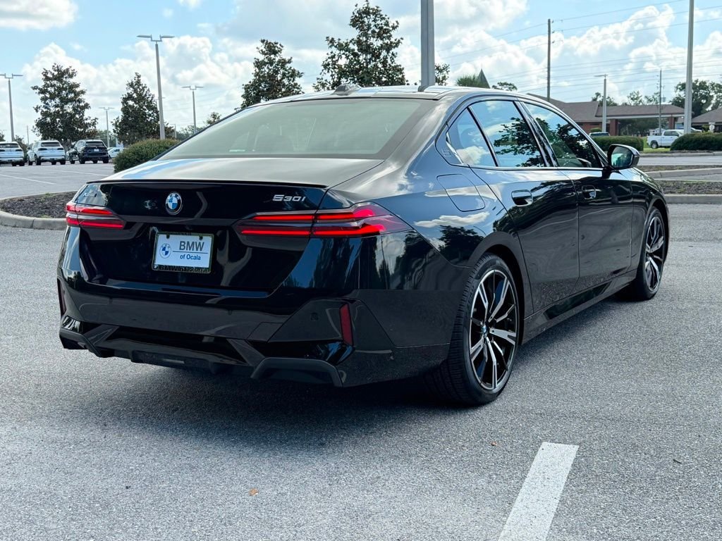 Certified Used 2026 Black Sapphire Metallic BMW 530i xDrive image 5