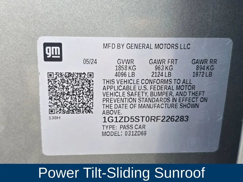 Used 2024 Sterling Gray Metallic Chevrolet 1LT image 11