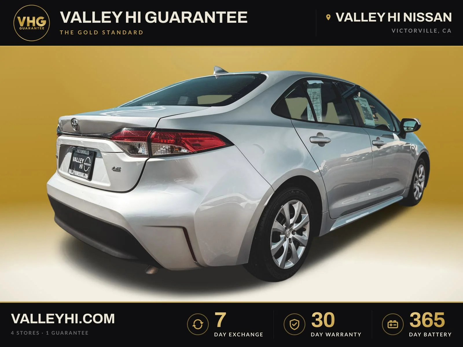 Used 2024 Silver Toyota LE image 7