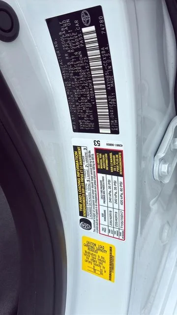 Used 2026 White Toyota SE image 33