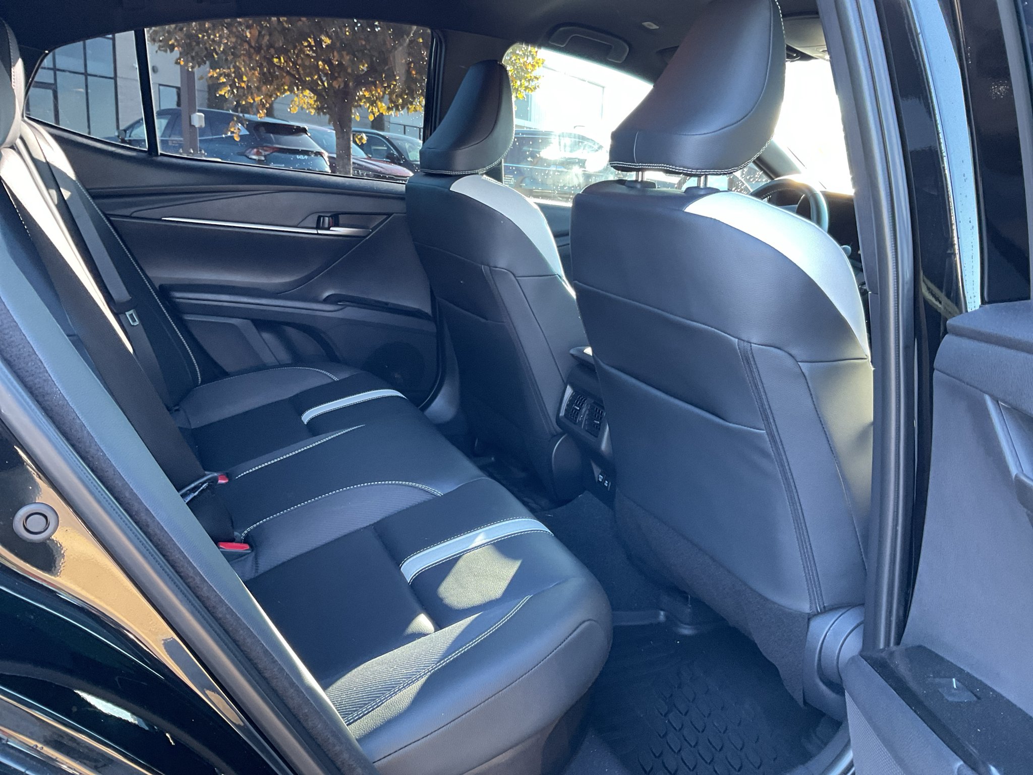 Used 2025 Midnight Black Metallic Toyota SE image 14