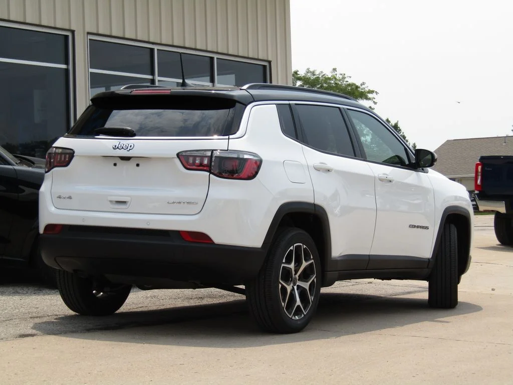 New 2026 Bright White Clearcoat Jeep Limited image 3