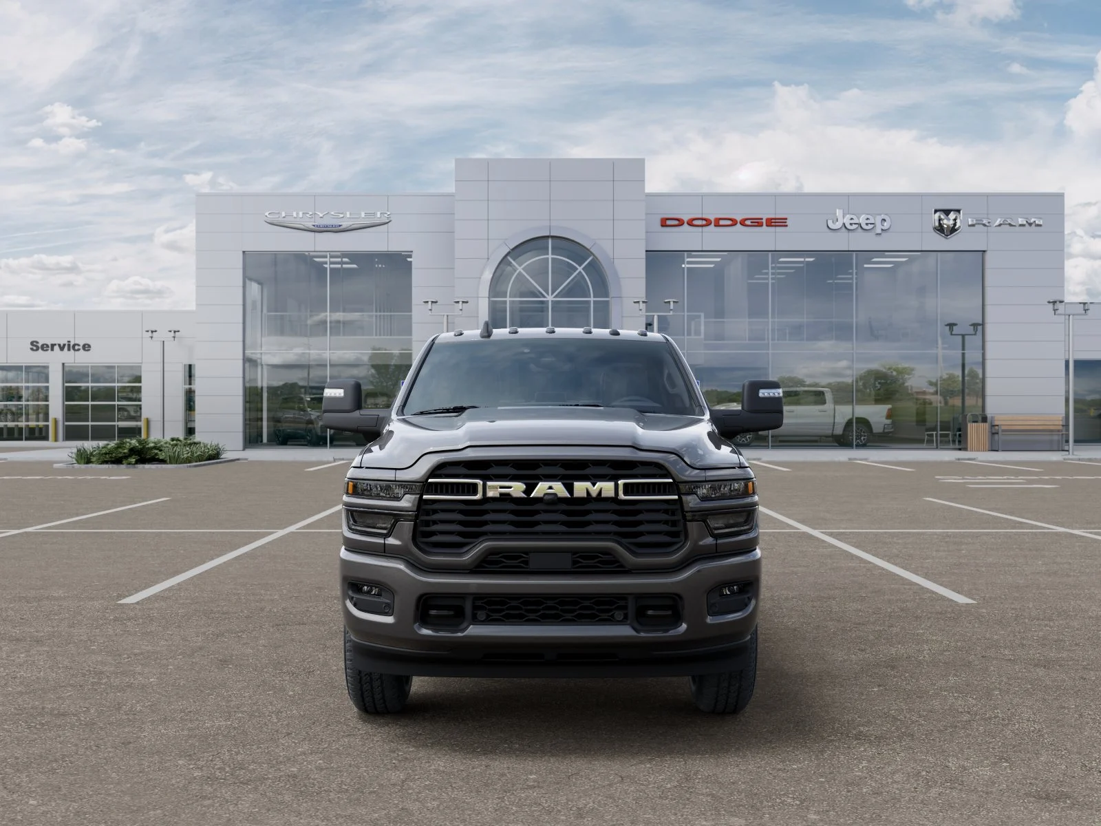 New 2026 Granite Crystal Metallic Clear-Coat Exterior Paint RAM Big Horn image 43