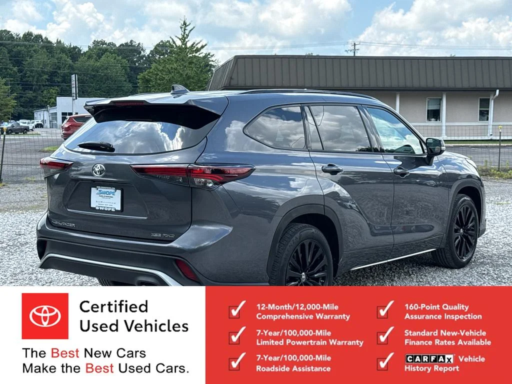 Certified Used 2024 Magnetic Gray Metallic Toyota XSE image 3