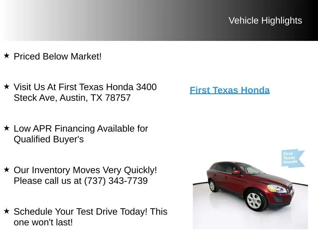 Used 2013 Red Volvo 3.2 image 9