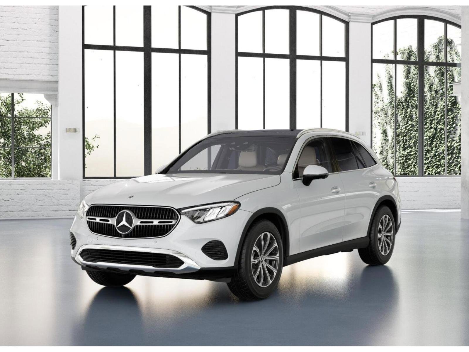 New 2026 MANUFAKTUR Moonlight White Metallic Mercedes-Benz GLC 300 4MATIC® SUV image 40