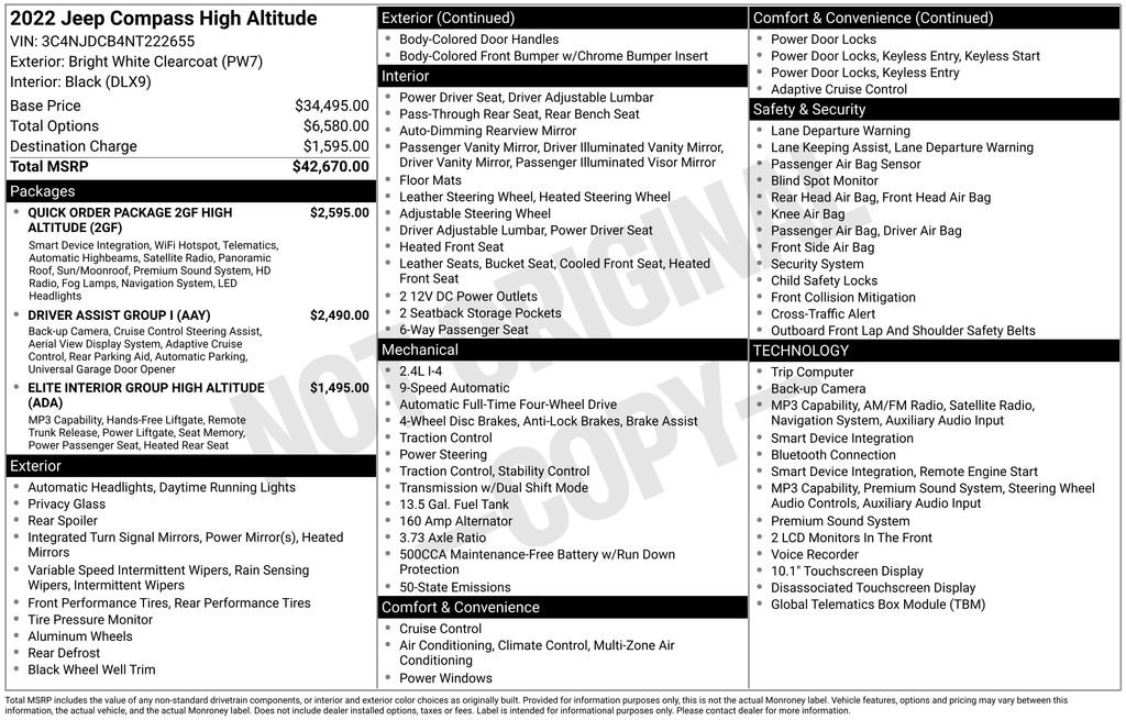 Used 2022 White Jeep Limited image 23
