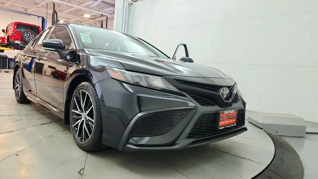 Used 2022 Black Toyota SE image 24