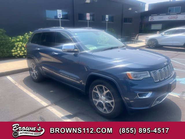 Used 2020 Blue Jeep Overland image 1