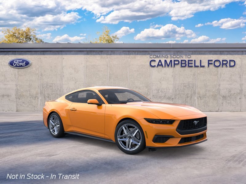 New 2026 Orange Fury Metallic Tri-coat Ford EcoBoost® Premium Fastback image 7