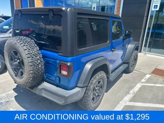 Used 2021 Blue Jeep Sport image 6