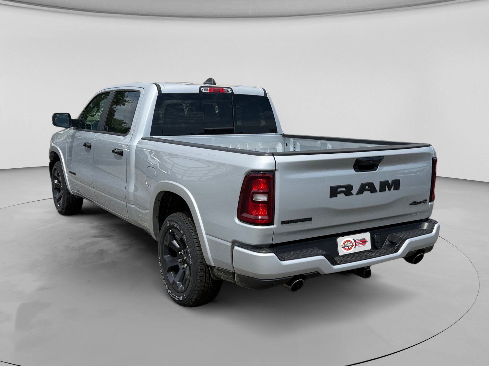 New 2026 Silver Zynith Exterior Paint RAM Big Horn 4x4 Crew Cab 6
