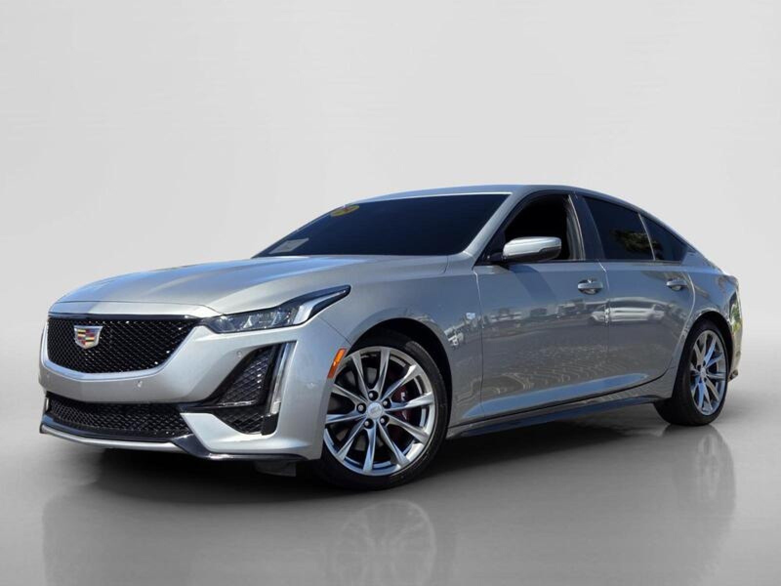 Used 2024 SILVER Cadillac 4dr Sdn Sport image 1
