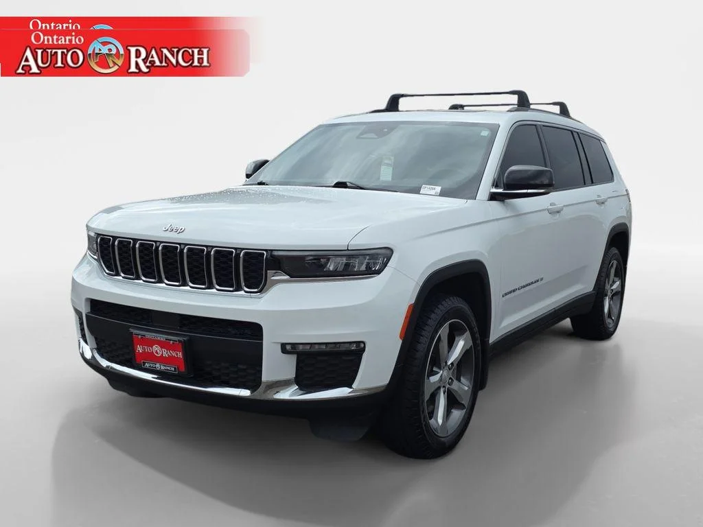 Used 2021 Bright White Clearcoat Jeep Limited image 7
