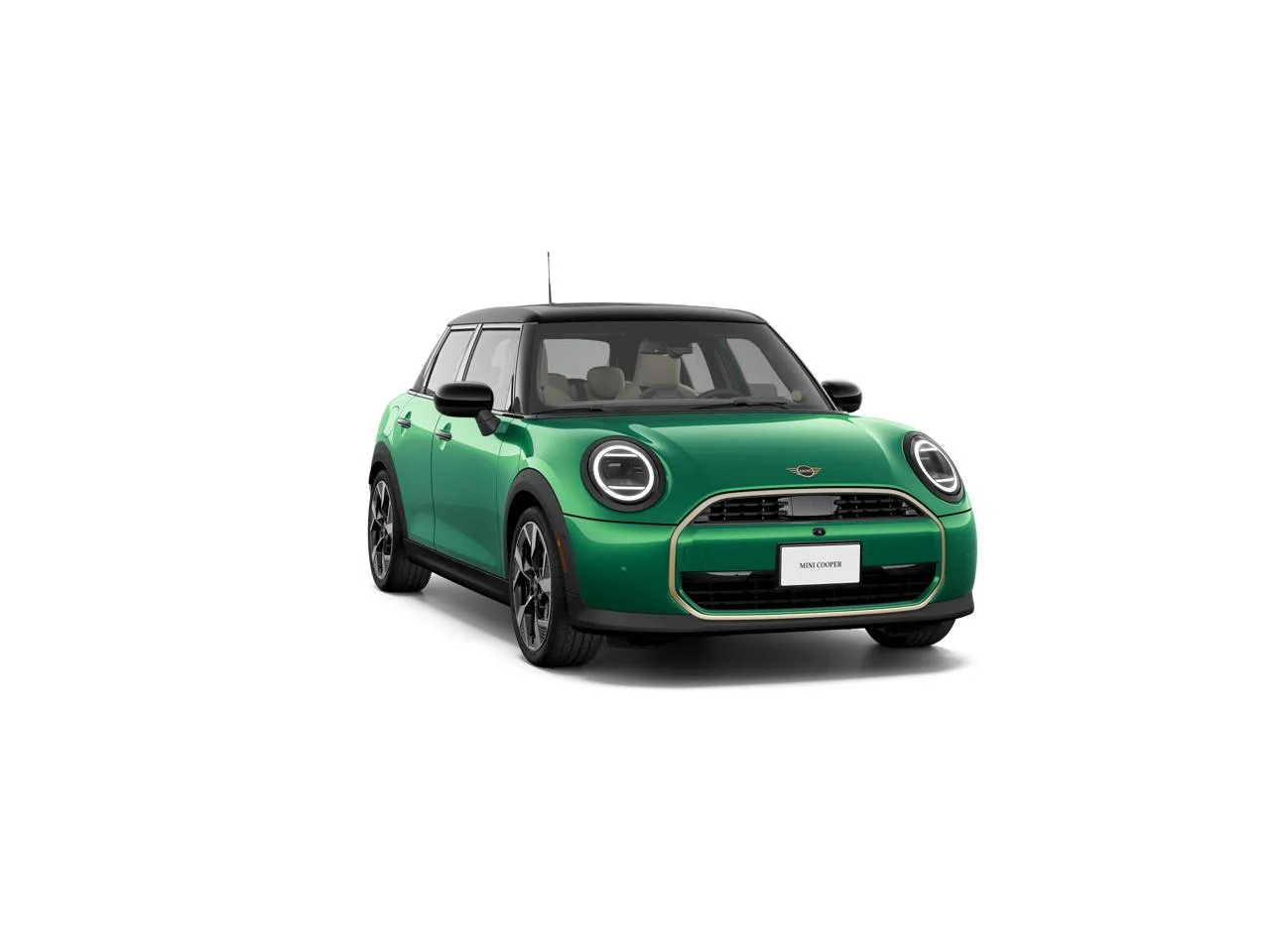 New 2027 British Racing Green IV Metallic MINI Cooper C image 1