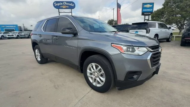 Used 2021 SATIN STEEL METALLIC Chevrolet LS image 2