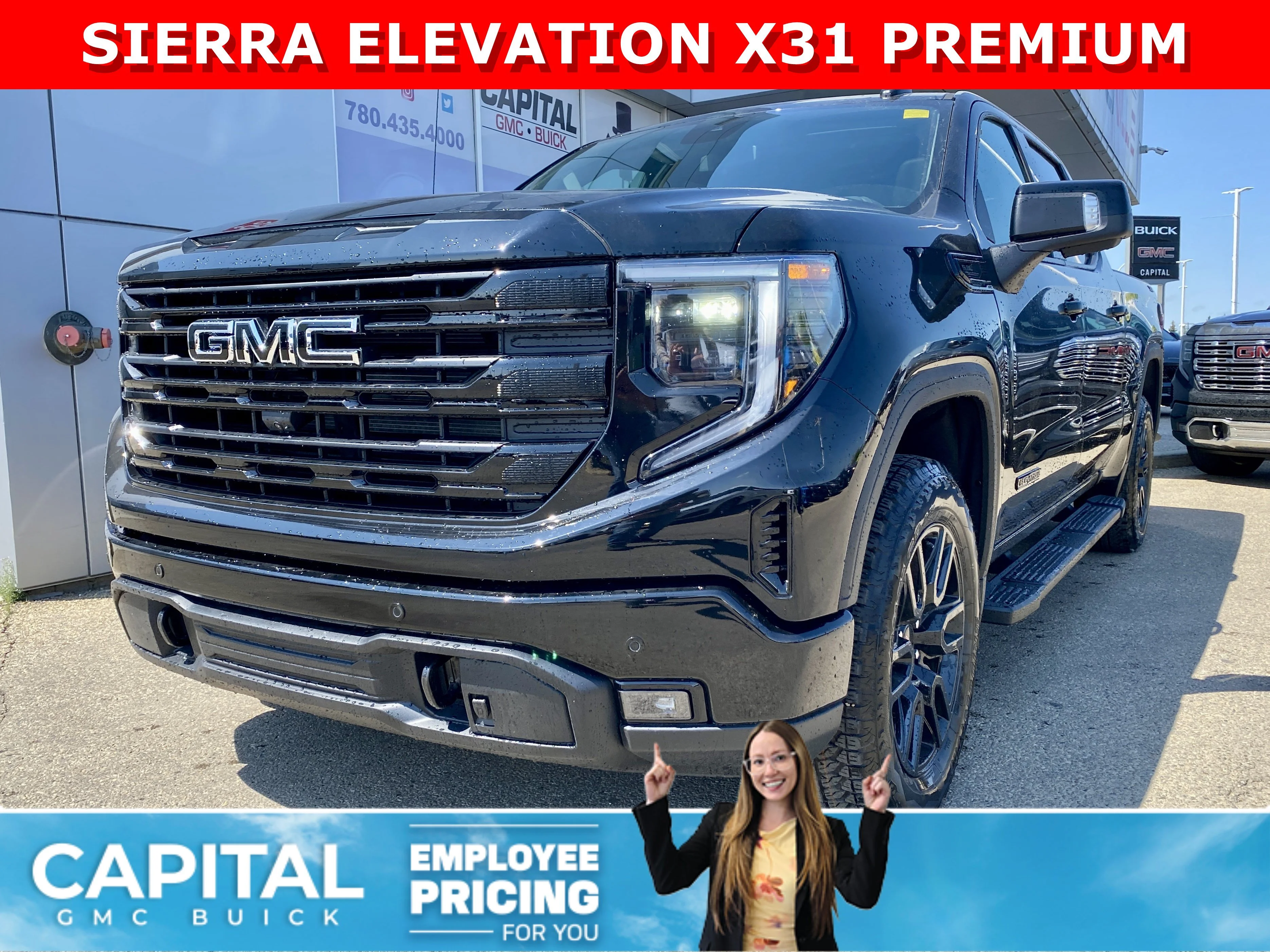 New 2026 ONYX BLACK GMC Elevation image 1