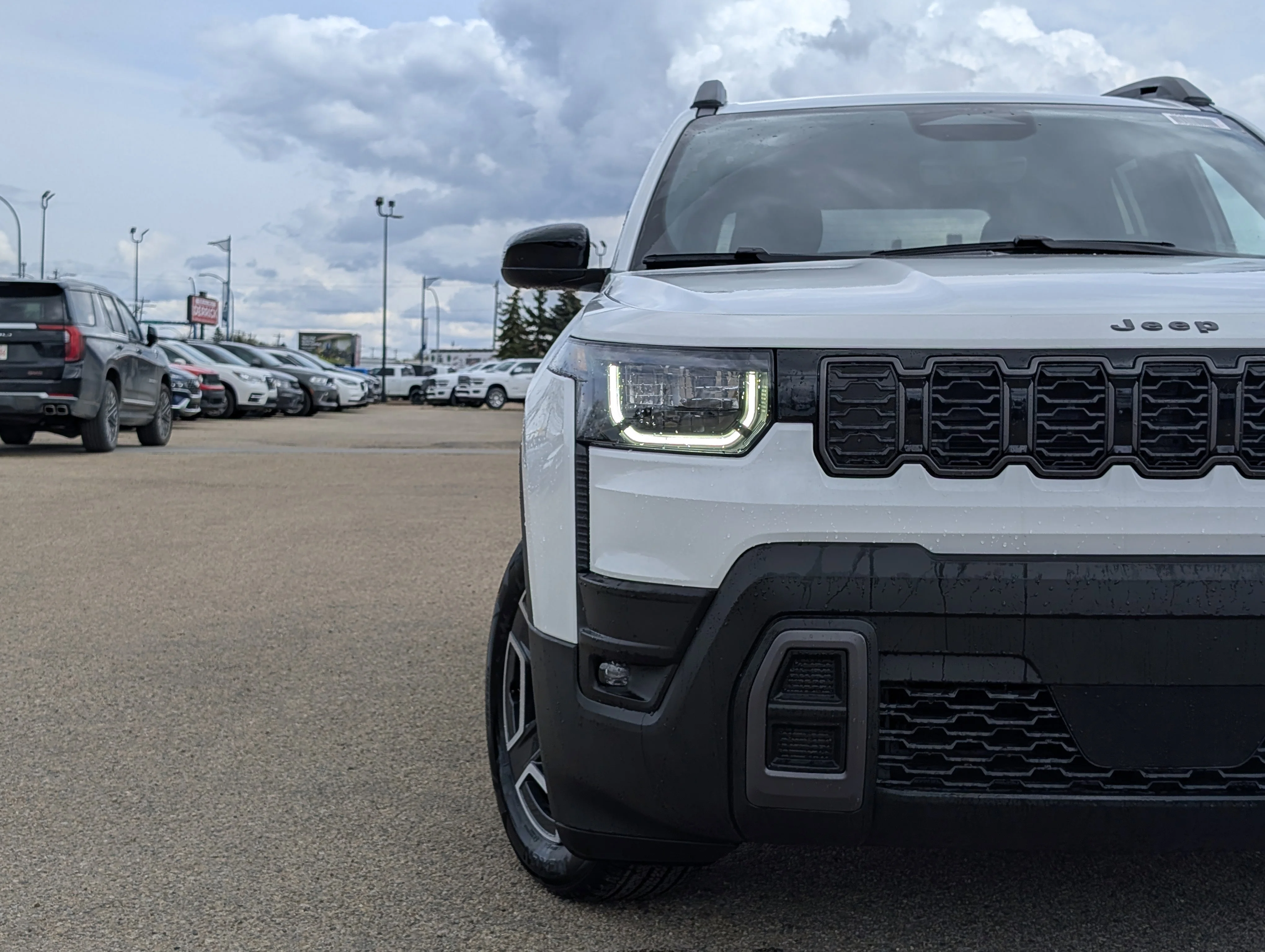 New 2026 Bright White Jeep Laredo image 11