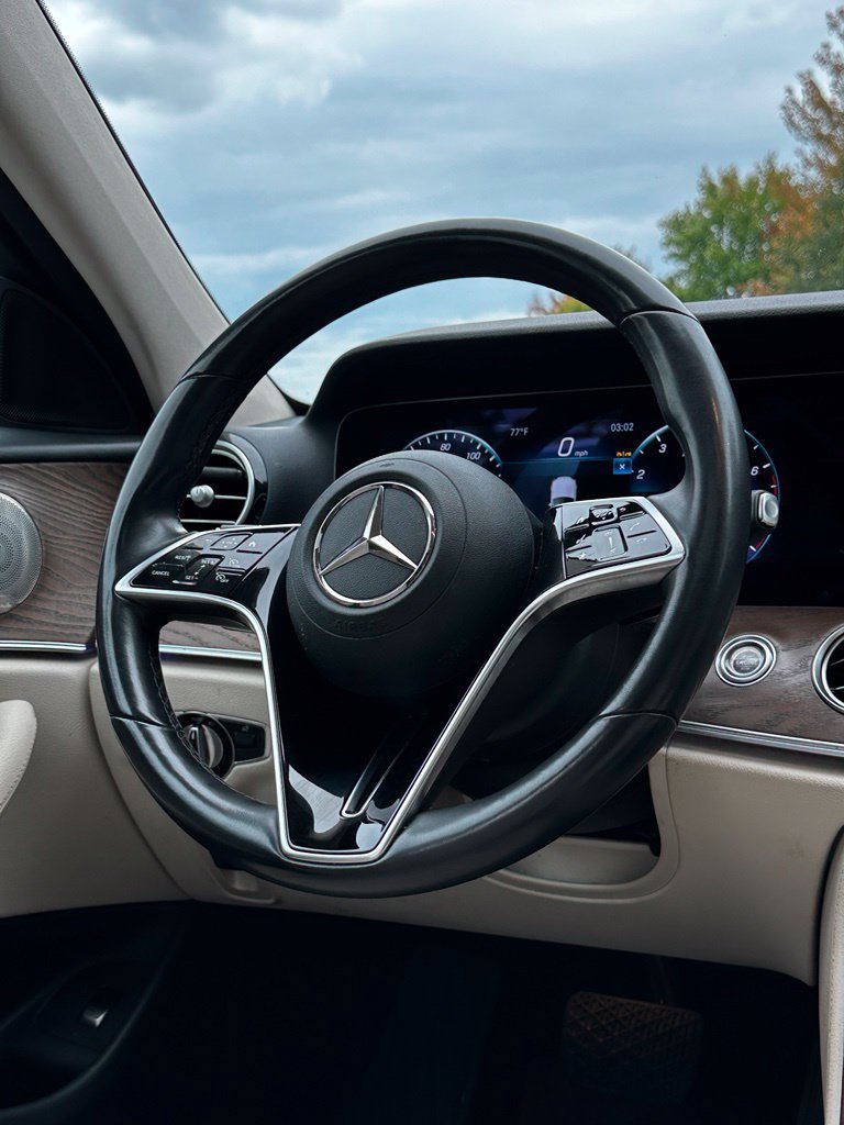 Certified Used 2023 Black Mercedes-Benz E 350 image 13