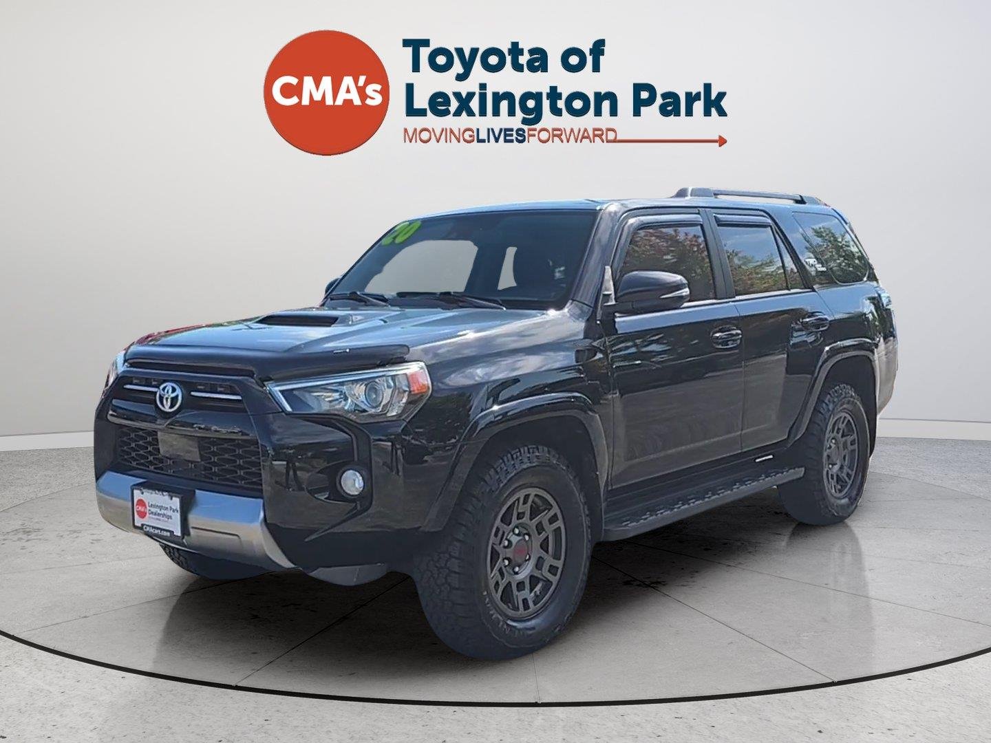 Used 2020 Midnight Black Metallic Toyota TRD Off-Road Premium image 1
