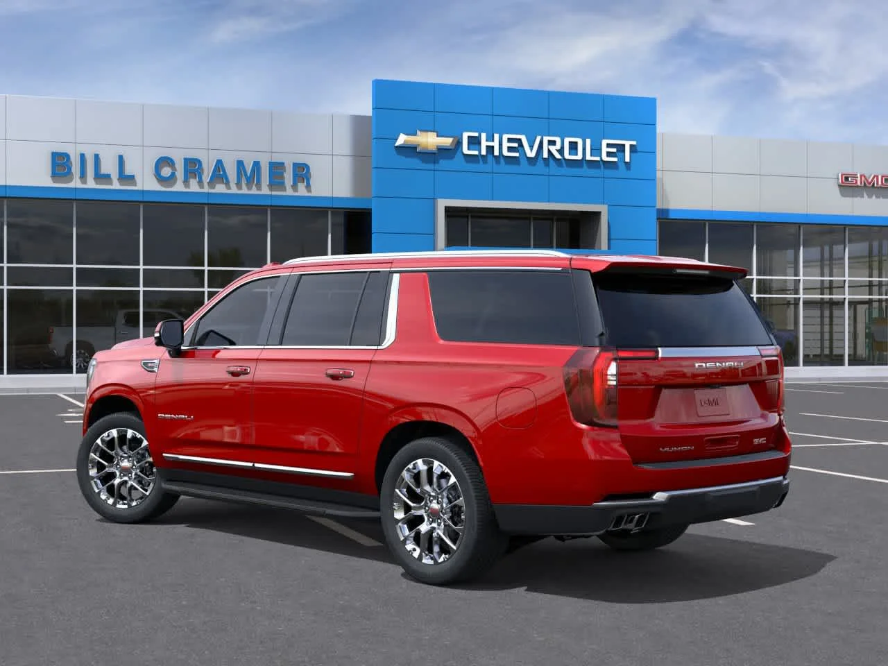 New 2026 Volcanic Red Tintcoat GMC Denali image 3
