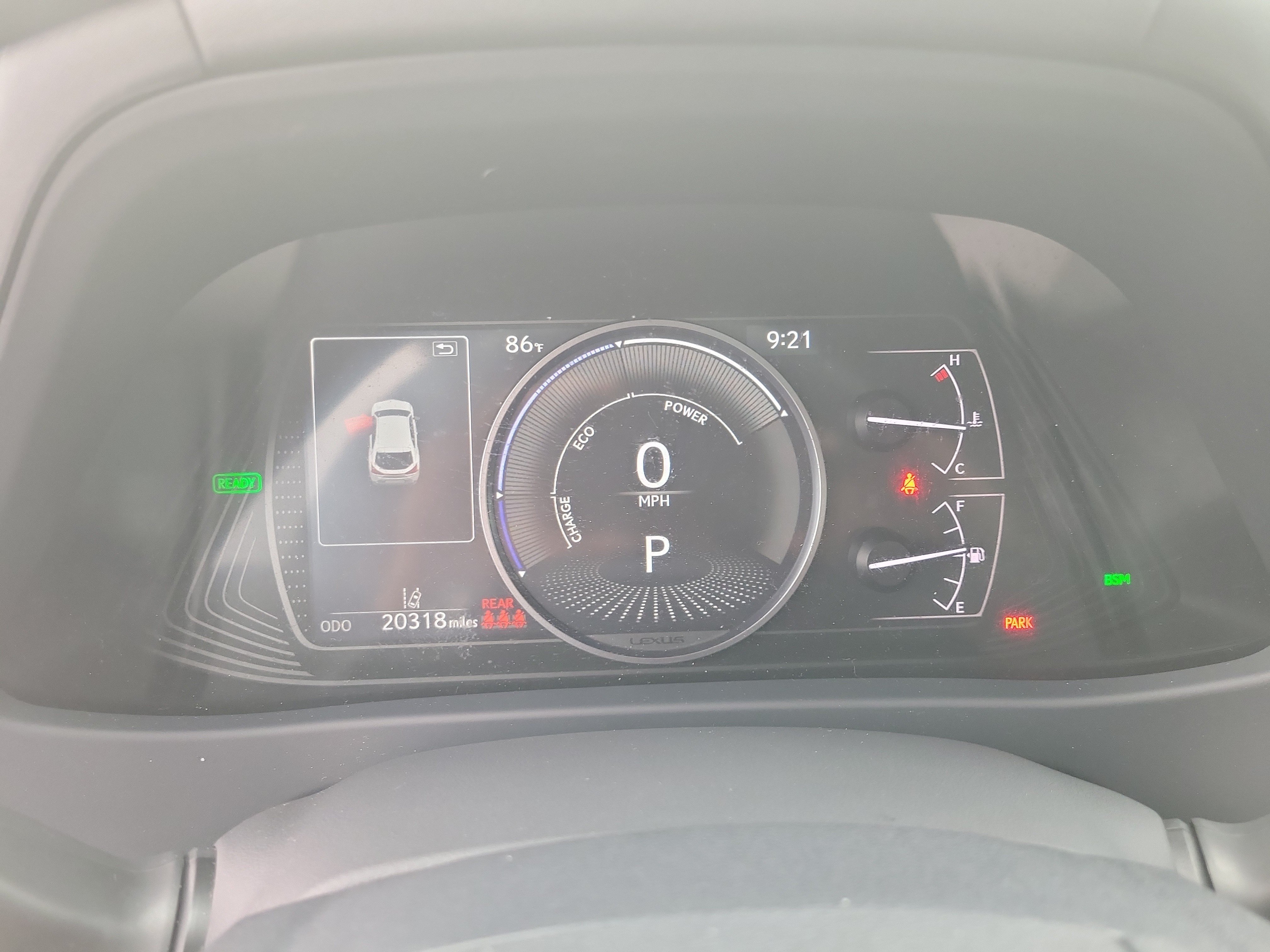Used 2024 Redline with Obsidian Roof Lexus UX 250h F SPORT Design image 25