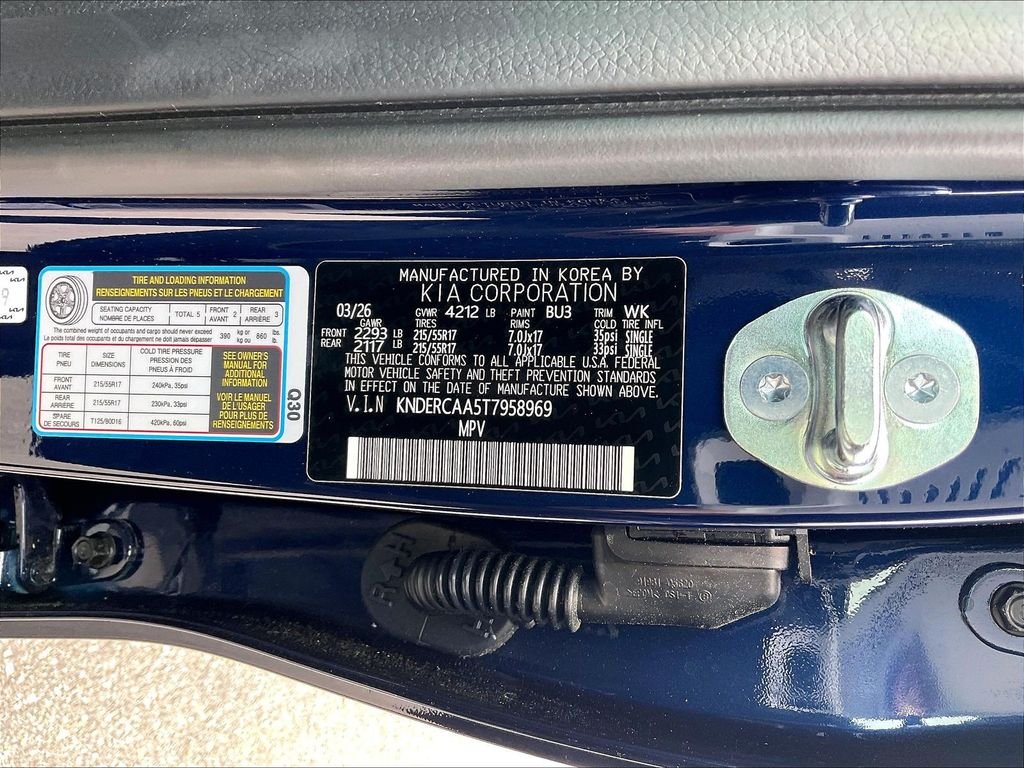 New 2026 Dark Ocean Blue Kia EX image 15