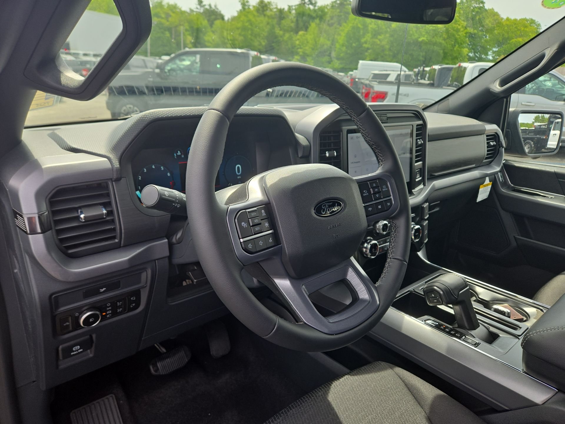 New 2026 Agate Black Metallic Ford XLT image 7