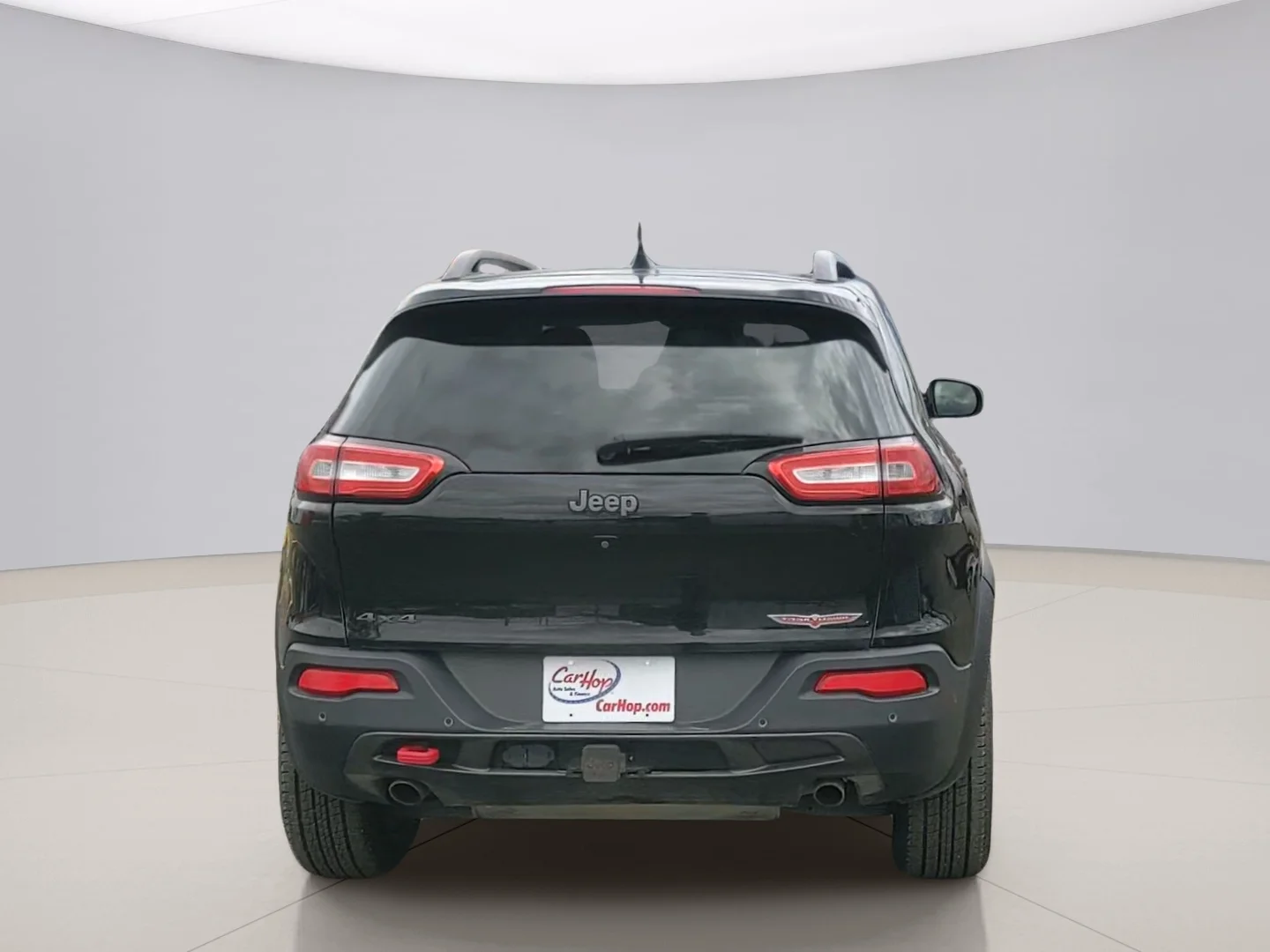 Used 2018 Black Jeep TRAILHAWK image 4