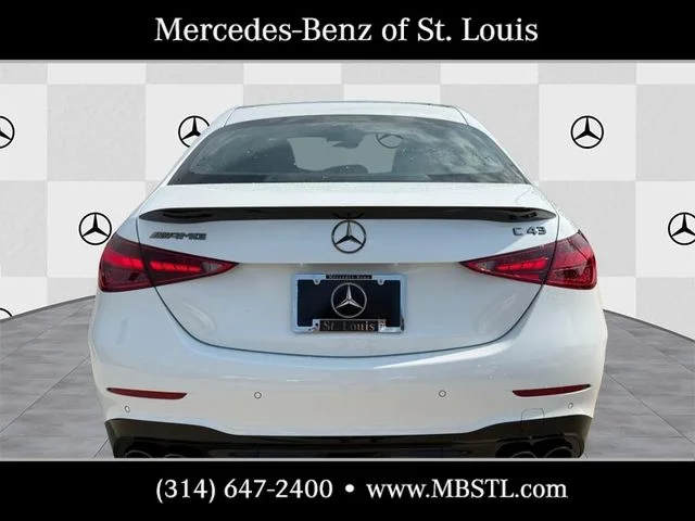Certified Used 2025 White Mercedes-Benz C 43 AMG® image 6