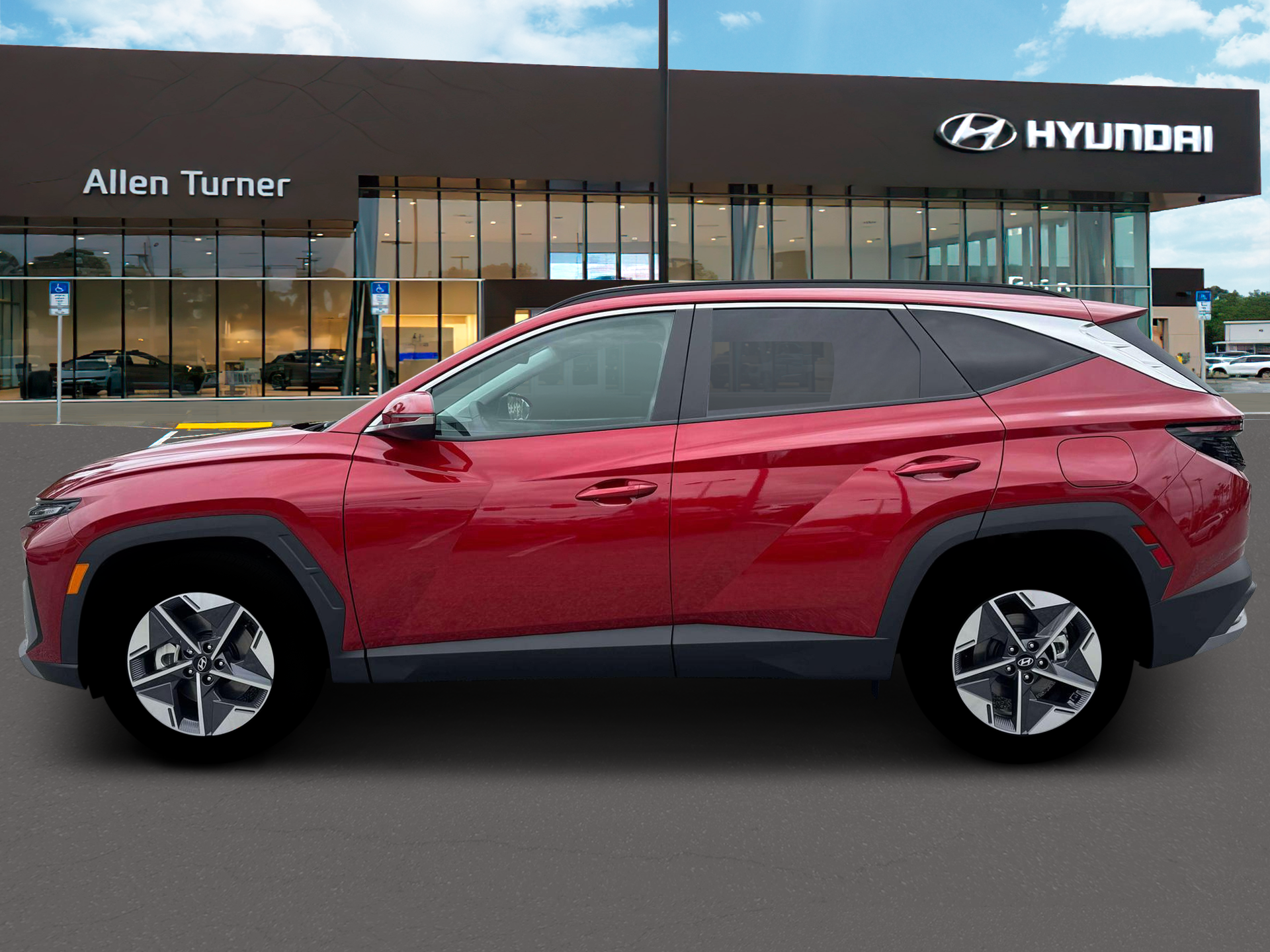 New 2026 Ultimate Red Hyundai SEL Premium FWD image 3