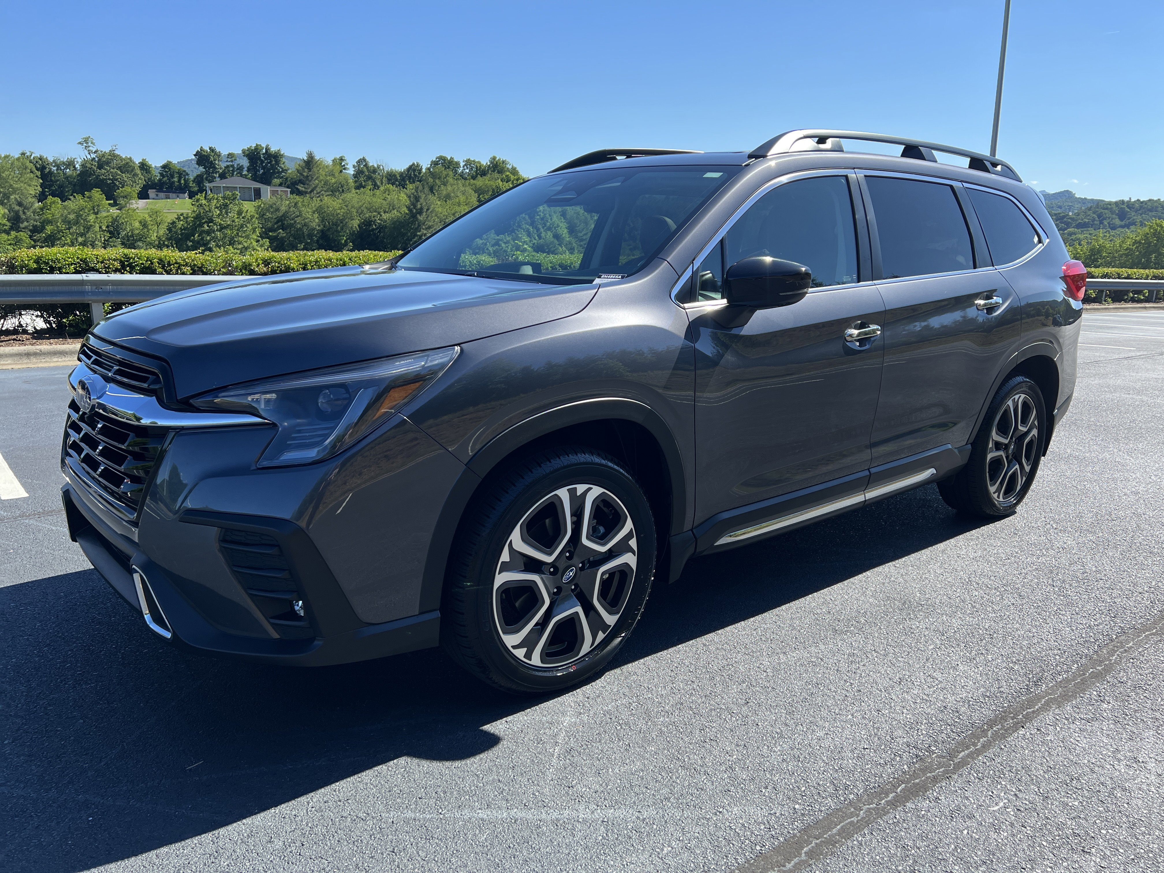 Used 2024 Magnetite Gray Metallic Subaru Touring image 1