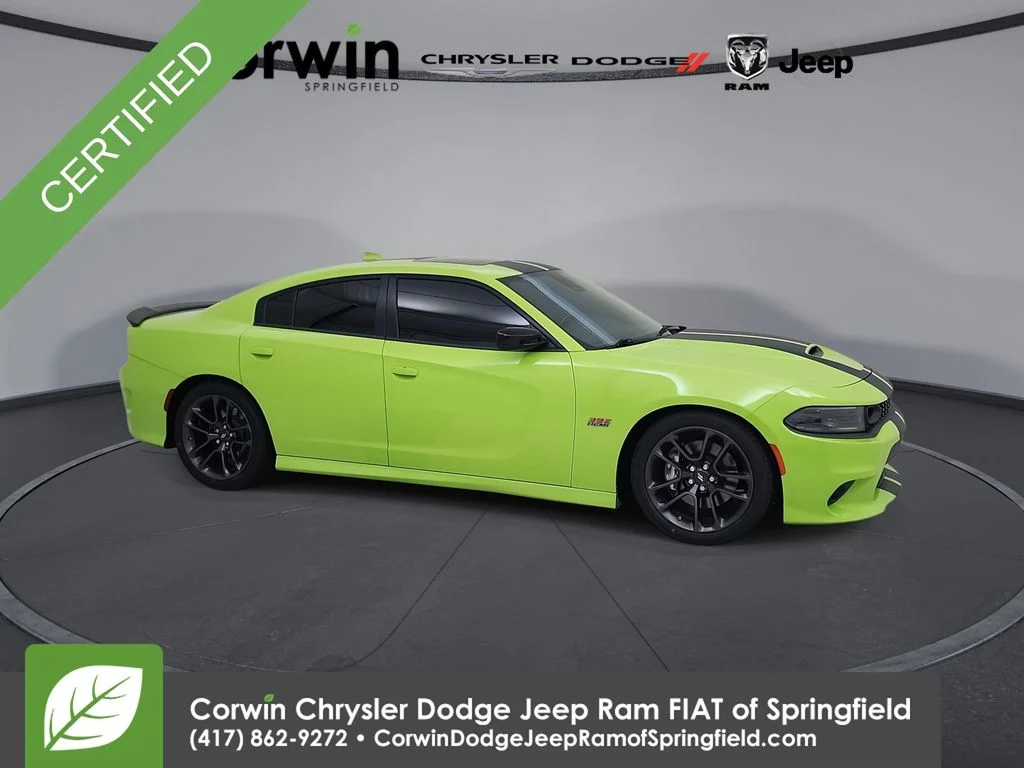 Used 2023 Green Dodge R T Scat Pack image 1