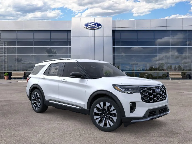 New 2026 Star White Metallic Tri-Coat Ford Platinum image 43