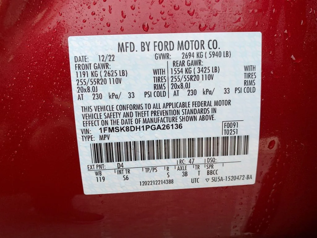 Used 2023 Red Ford XLT image 42