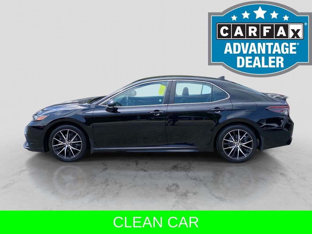 Used 2022 Black Toyota SE image 2