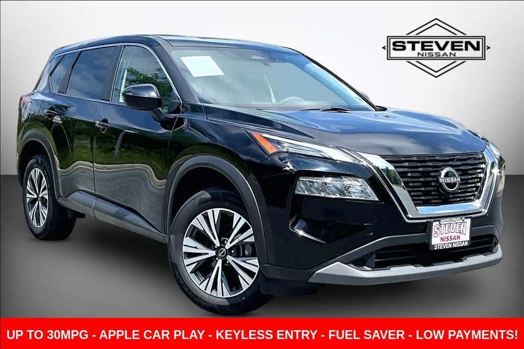 Used 2023 Black Nissan SV image 1