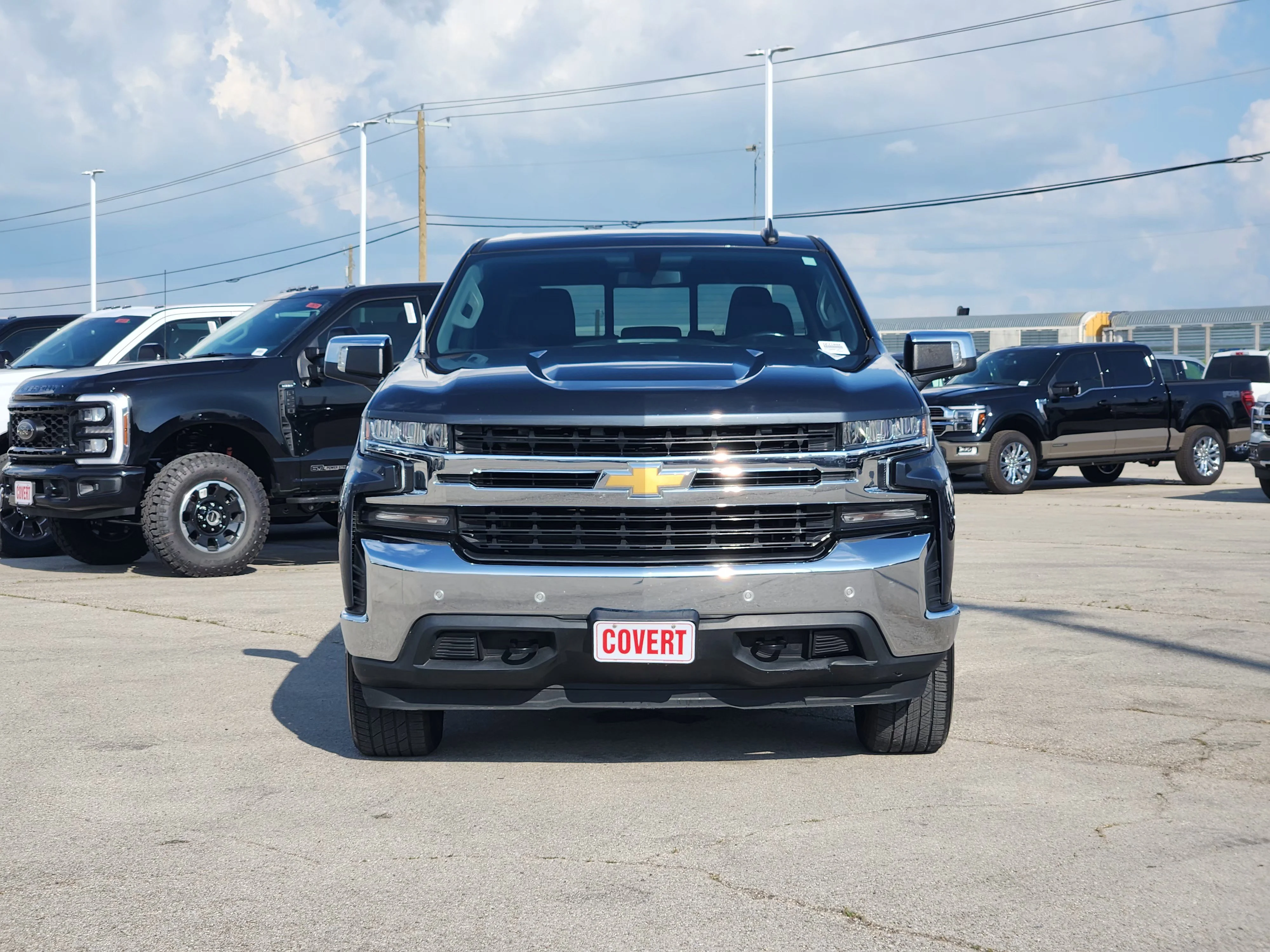 Used 2020 Shadow Gray Metallic Chevrolet LT Texas Edition image 2