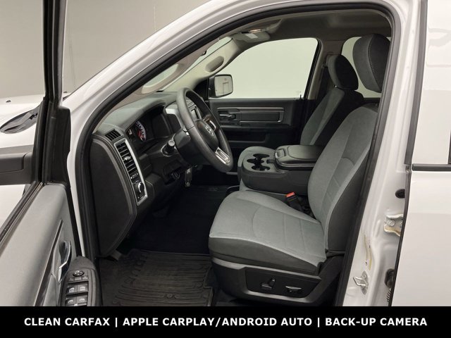 Used 2022 Bright White Clearcoat Ram SLT image 3