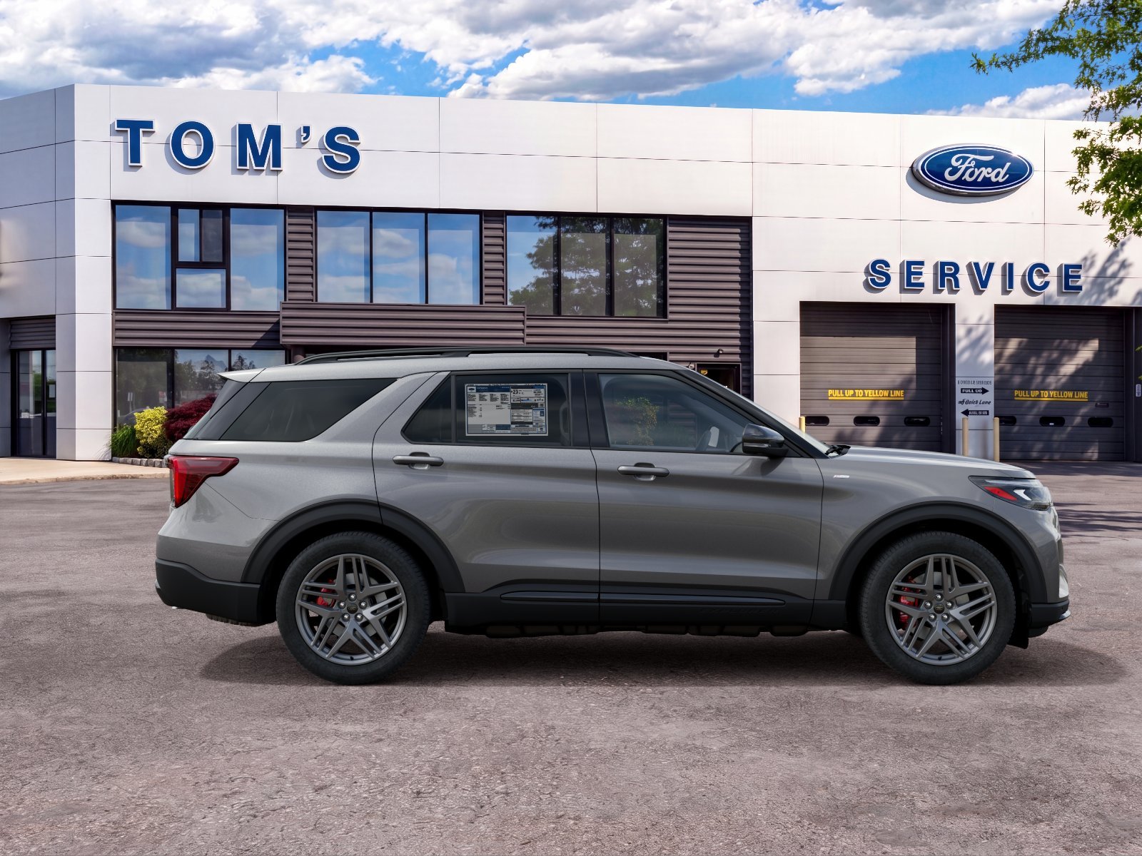 New 2027 Carbonized Gray Metallic Ford ST-Line image 5