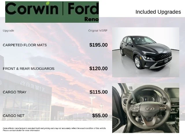Used 2022 Ultra Black Hyundai SE image 3