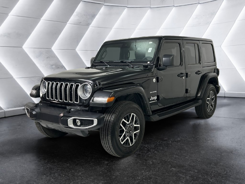 Used 2024 Black Jeep Sahara image 3