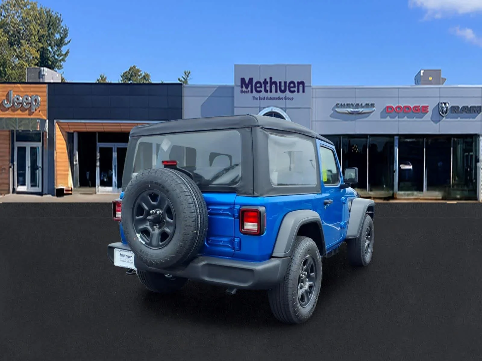 New 2026 Hydro Blue Pearlcoat Jeep Sport image 6
