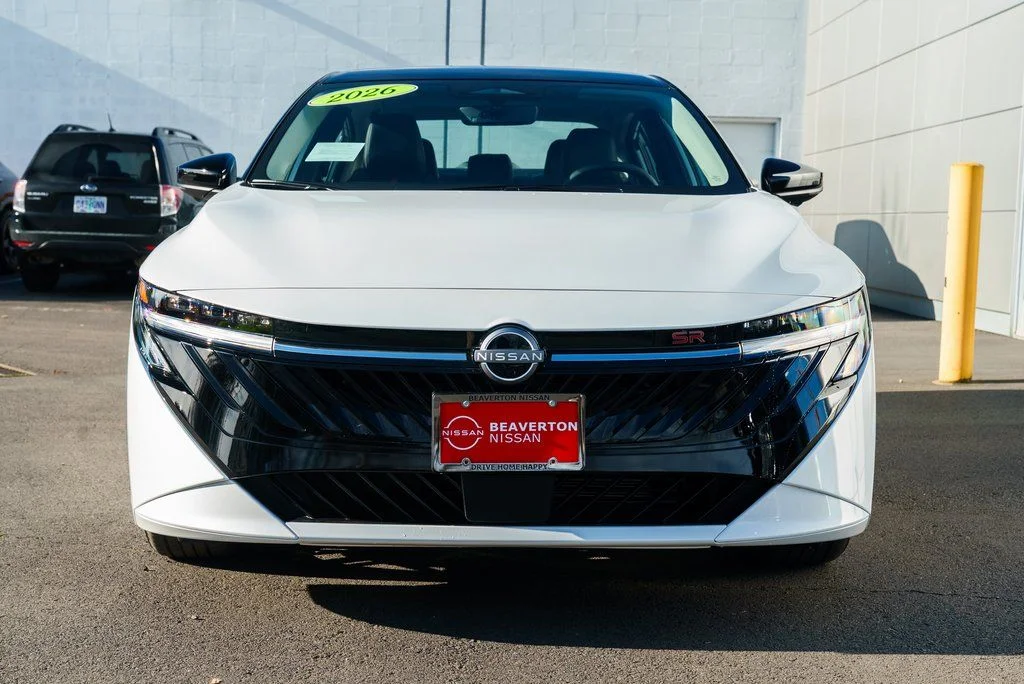 New 2026 Aspen White TriCoat / Super Black Two-tone Nissan SR image 2